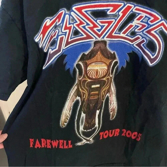 Eagles Farewell Tour 2005 Tee Shirt - Picture 2 of 6